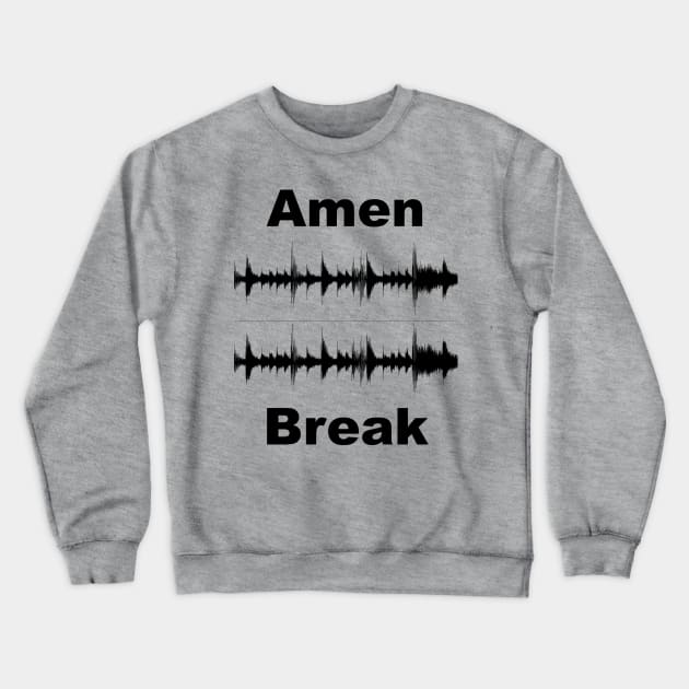 Amen Break - The Winstons Crewneck Sweatshirt by DesginsDone